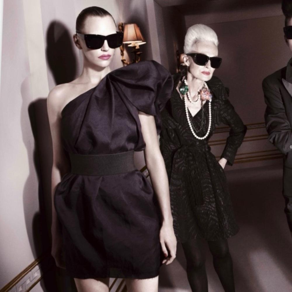 Lanvin for H&M Purple One Shoulder Dress